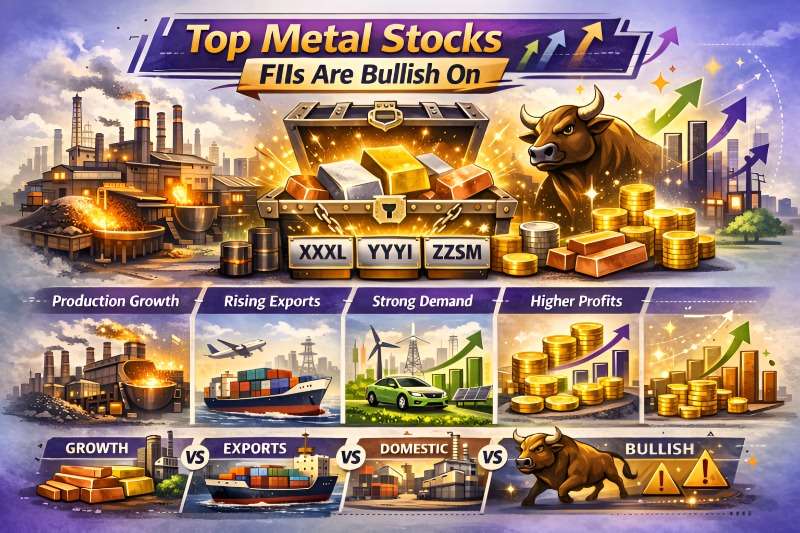 Top 10 Metal Stocks in India for 2026: Why FIIs Are Turning Bullish on the Sector